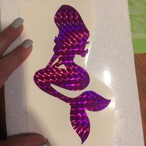 Mermaid vinyl decal